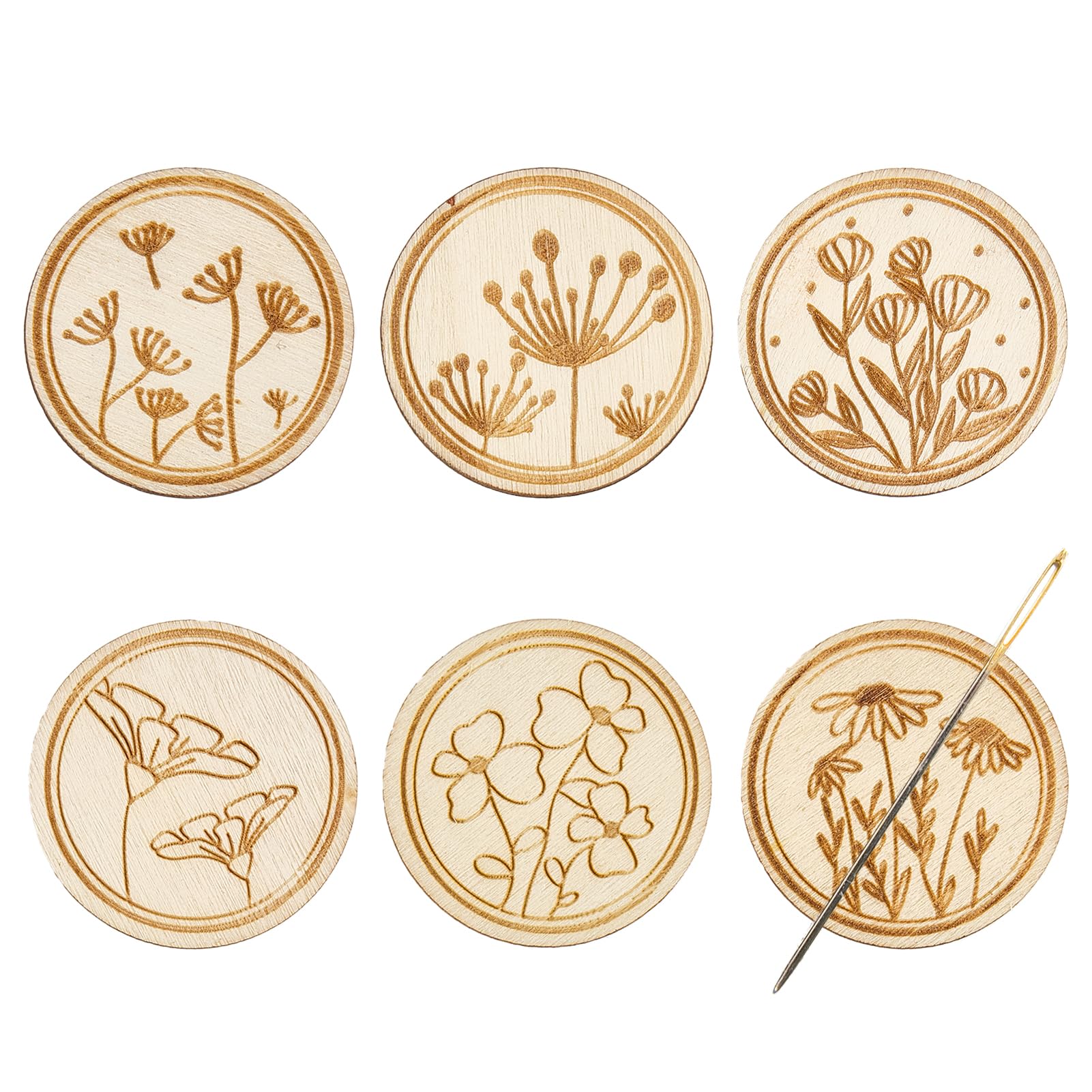 Needle Minder Magnet - 2pcs/set Round Magnetic Needle Minder Retro