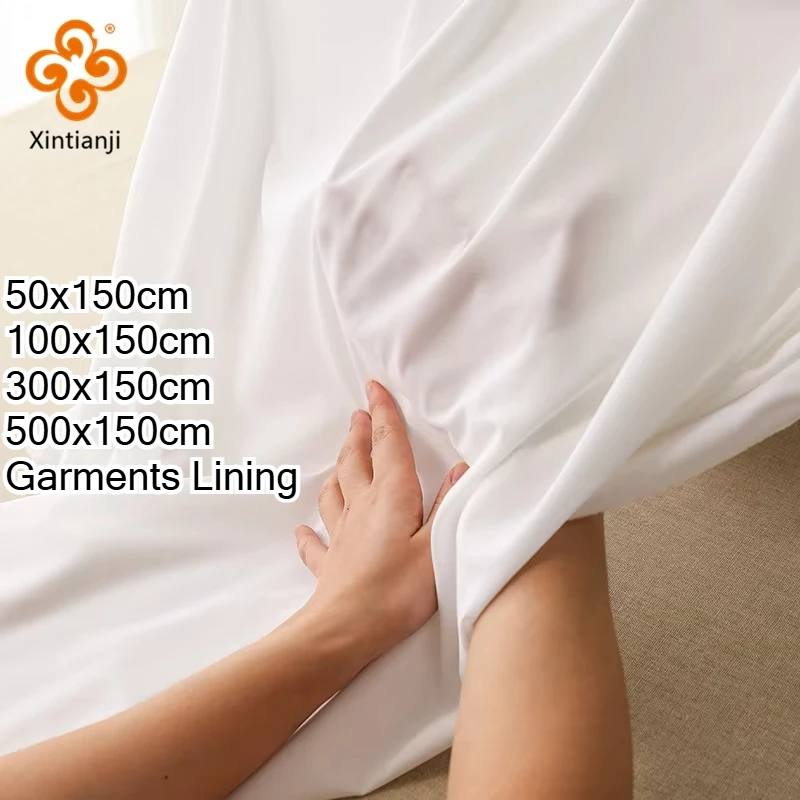Linen Fabric Natural - 0.5m/1m/3m/5m Skirt Lining Dress Stretch Fabric