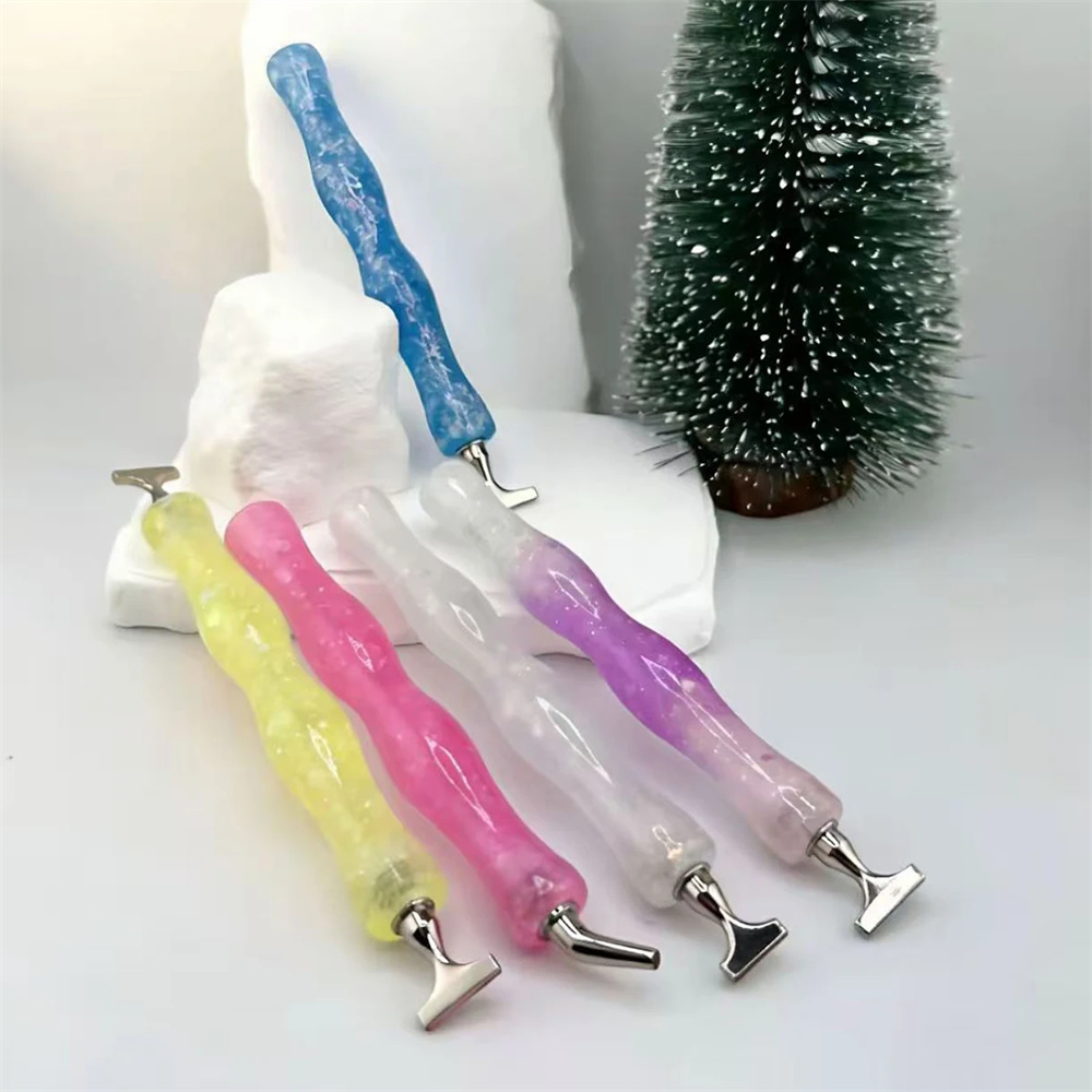 Embroidery Handicraft - New Wavy Resin Diamond Painting Pen