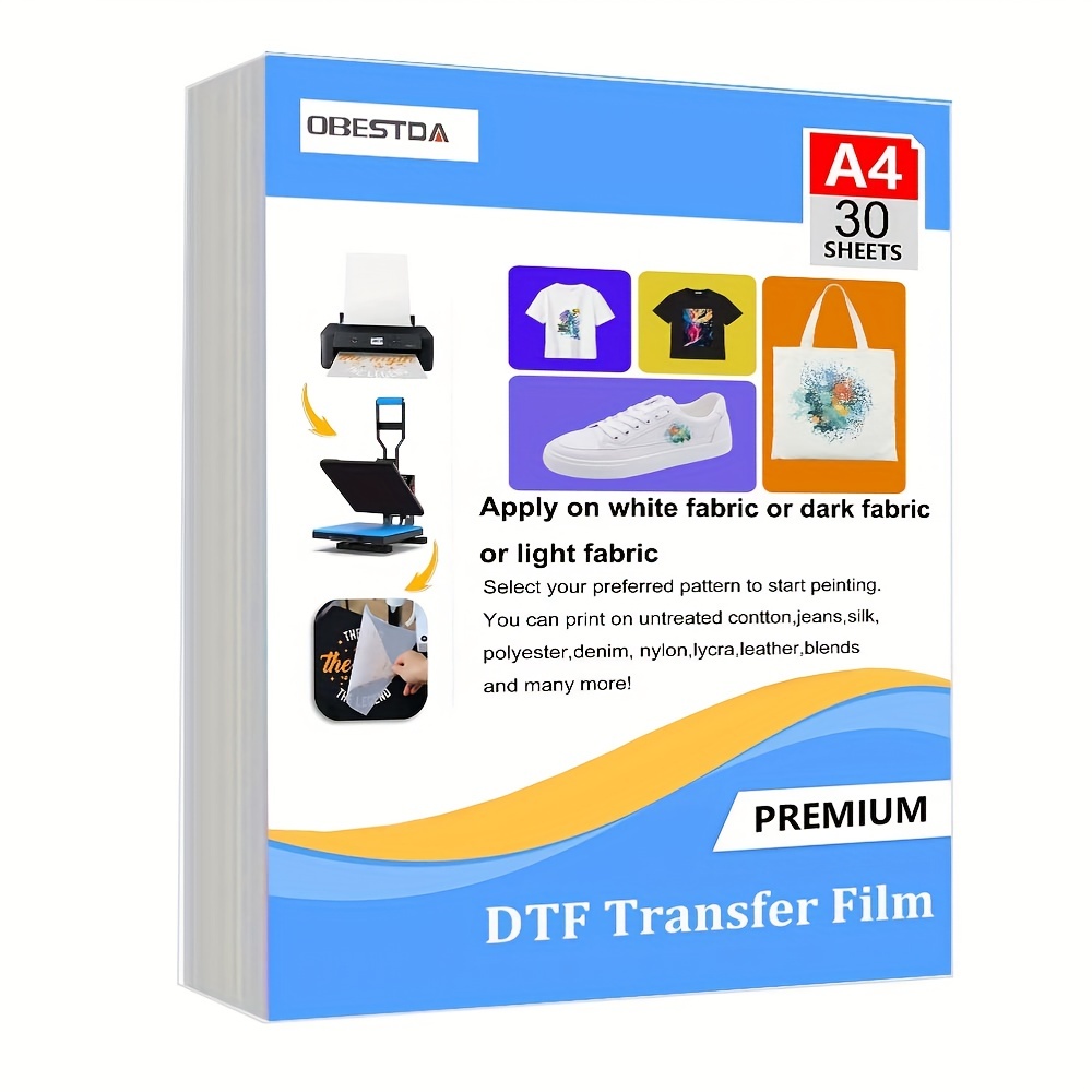 Transfer Paper Carbon - A4 30 Pcs DTF Transfer Film
