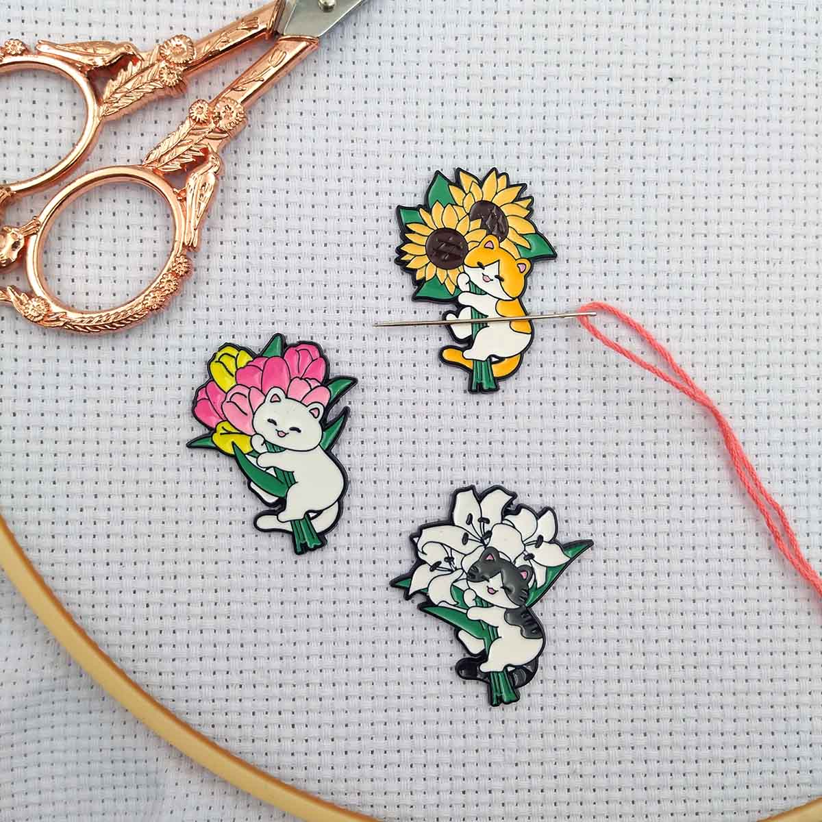 Needle Minder Magnet - Magnetic Needle Minder for Cross Stitch,