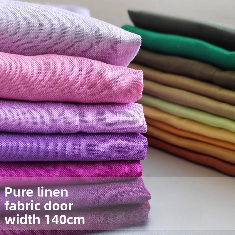 Linen Fabric Natural - 100% Pure Linen Ramie Summer Dress