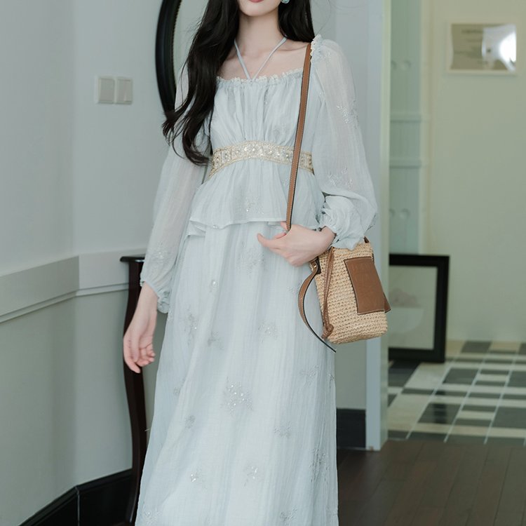 Embroidery Bali - Bali Rainy Season Heavy Embroidery Long