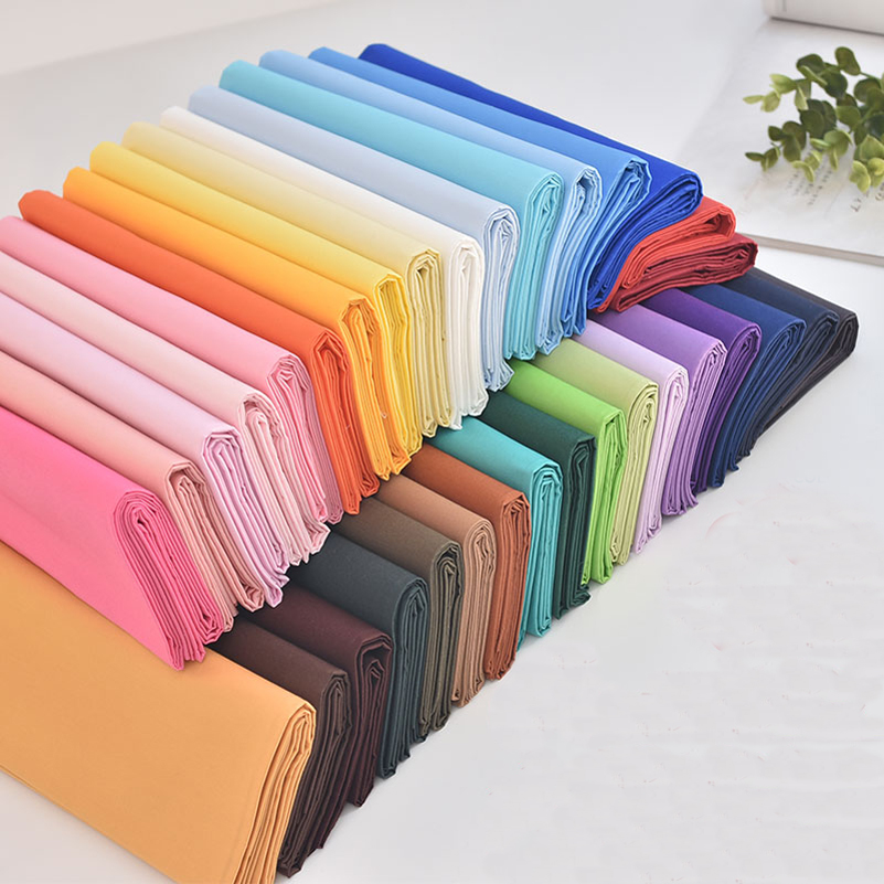 Linen Fabric Natural - Cotton Poplin Fabric Solid Color White