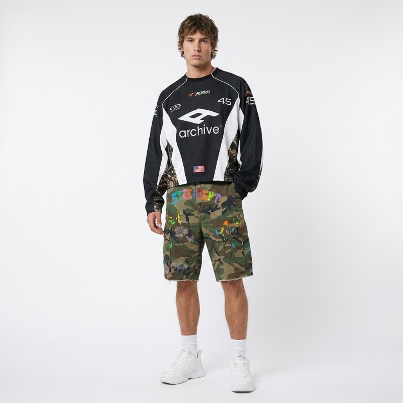 Embroidery Jersey - Hip Hop Y2K Streetwear Men Matching