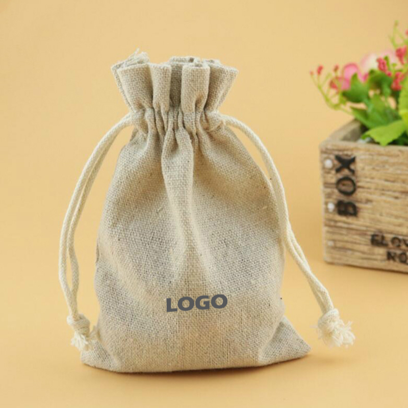 Linen Fabric Natural - 50PCS Linen Drawstring Bags Jewelry Pouches