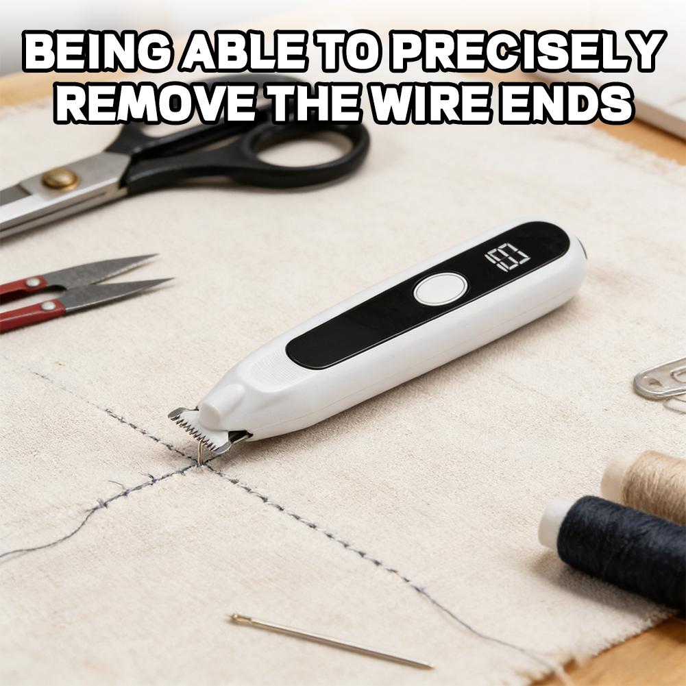 Embroidery Removal Tool - Professional Electric Seam Ripper Embroidery Stitch