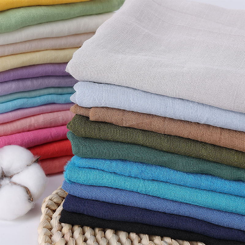 Linen Fabric Natural - Solid Color Cotton Linen Fabric Thin