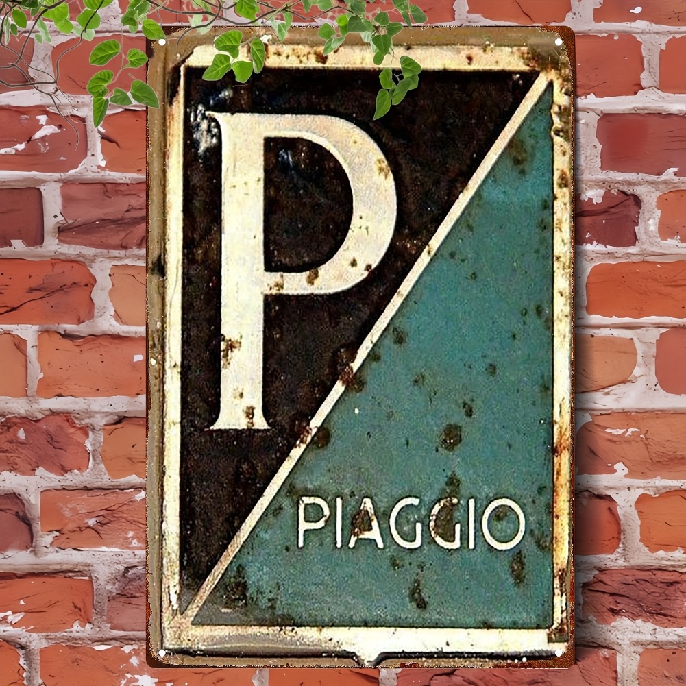 Embroidery Writing - 2D Flat - Vintage Piaconcino Metal