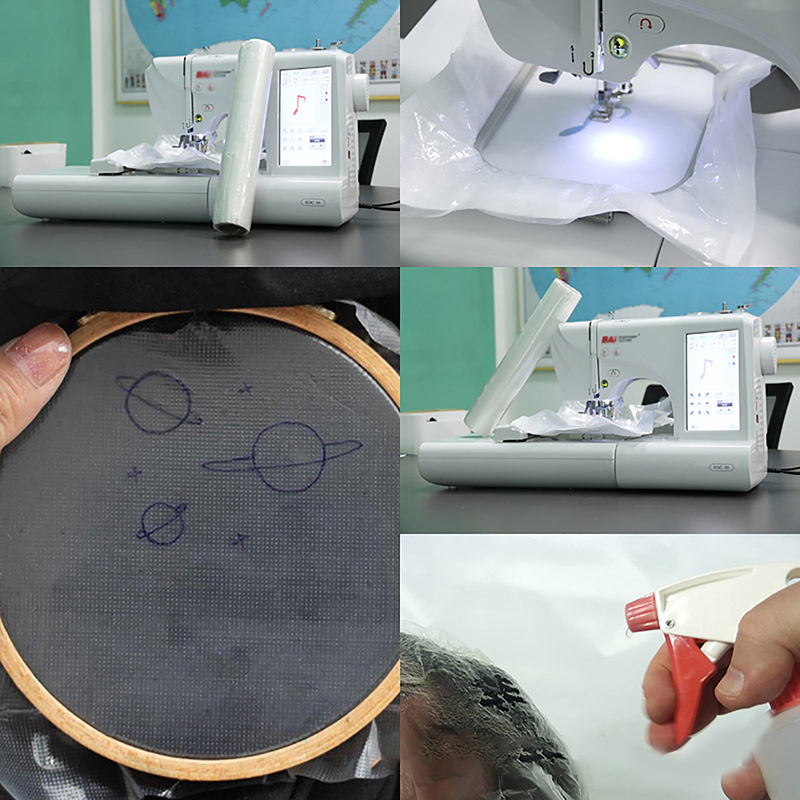 ●Machine Embroidery Stabilizer - огляд і ціна Embroidery Web