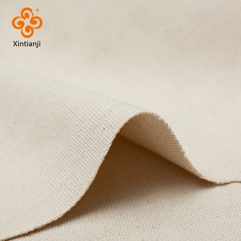 Pure Color Cotton Canvas Fabri - огляд і ціна Linen Fabric Natural