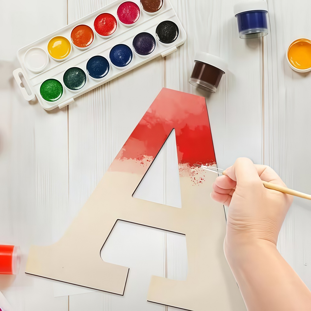 26pcs Designable Wood Letters  - огляд і ціна Embroidery Writing