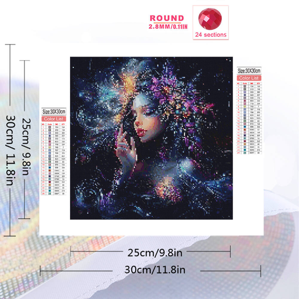 DIY Diamond Painting Woman Por - огляд і ціна Embroidery Pattern