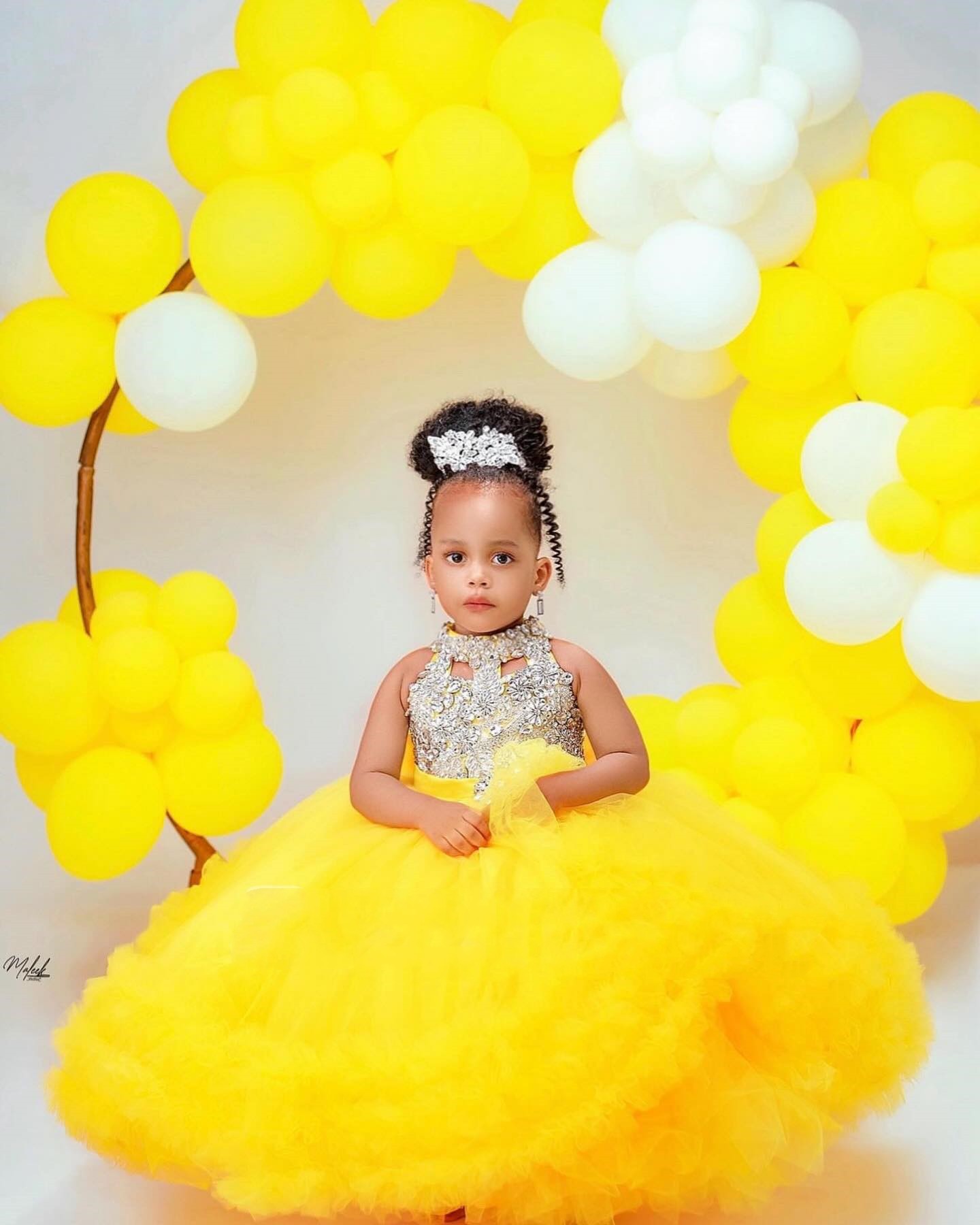 Gorgeous Yellow Flower Girl Dr - огляд і ціна Embroidery Yellow Dress