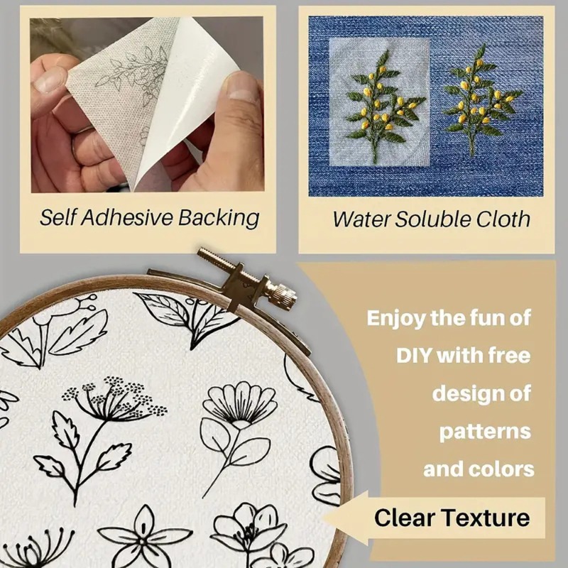 10Pcs Handicrafts Eco-Friendly - огляд і ціна Embroidery Web