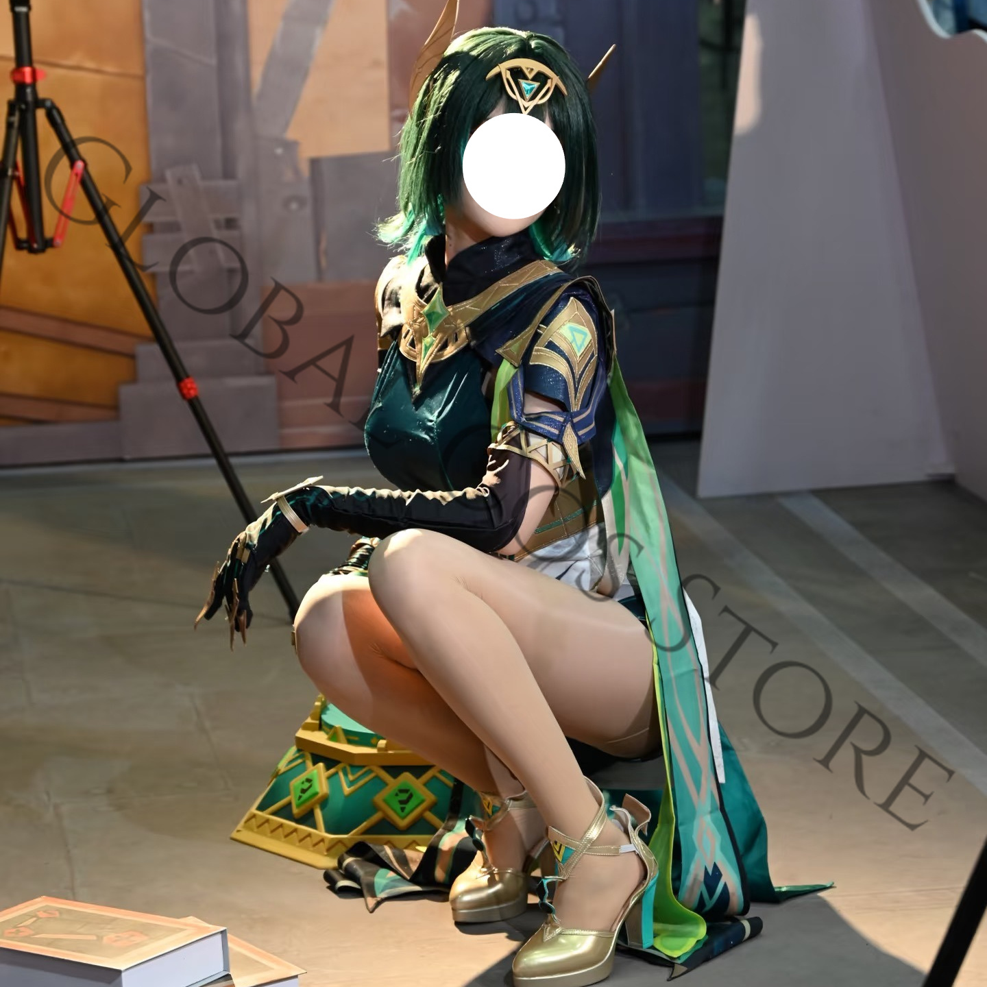 Nefer Cosplay Costume Full Set - огляд і ціна Embroidery Skirt