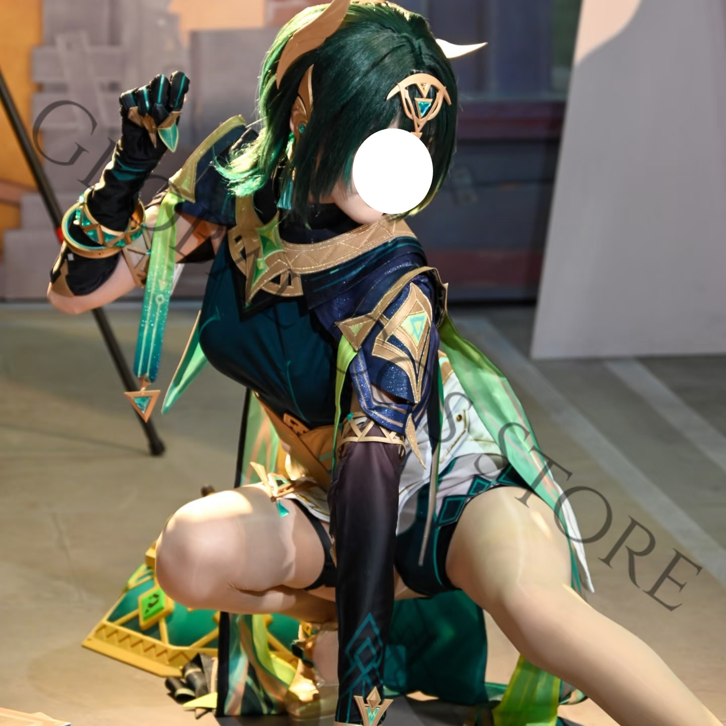 Nefer Cosplay Costume Full Set - огляд і ціна Embroidery Skirt