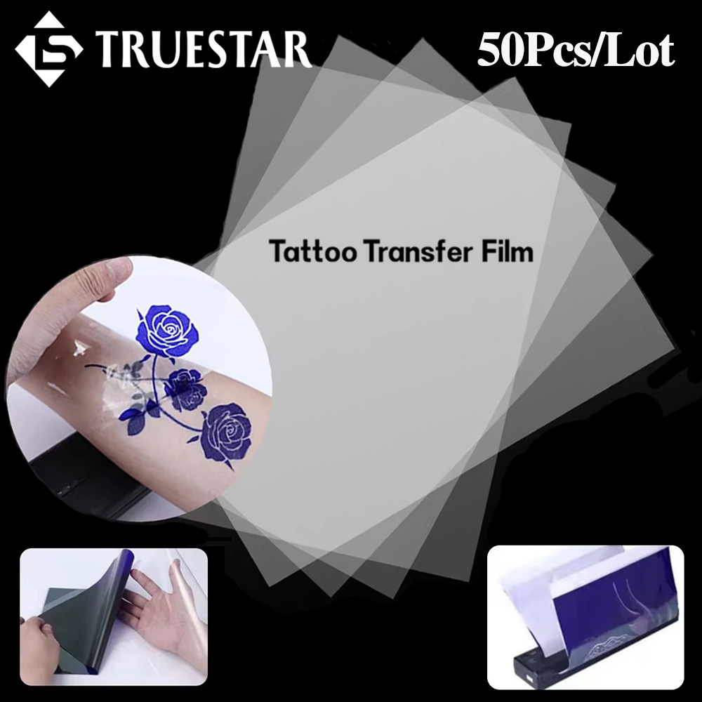 50PCS Transparent Tattoo Trans - огляд і ціна Transfer Paper Carbon