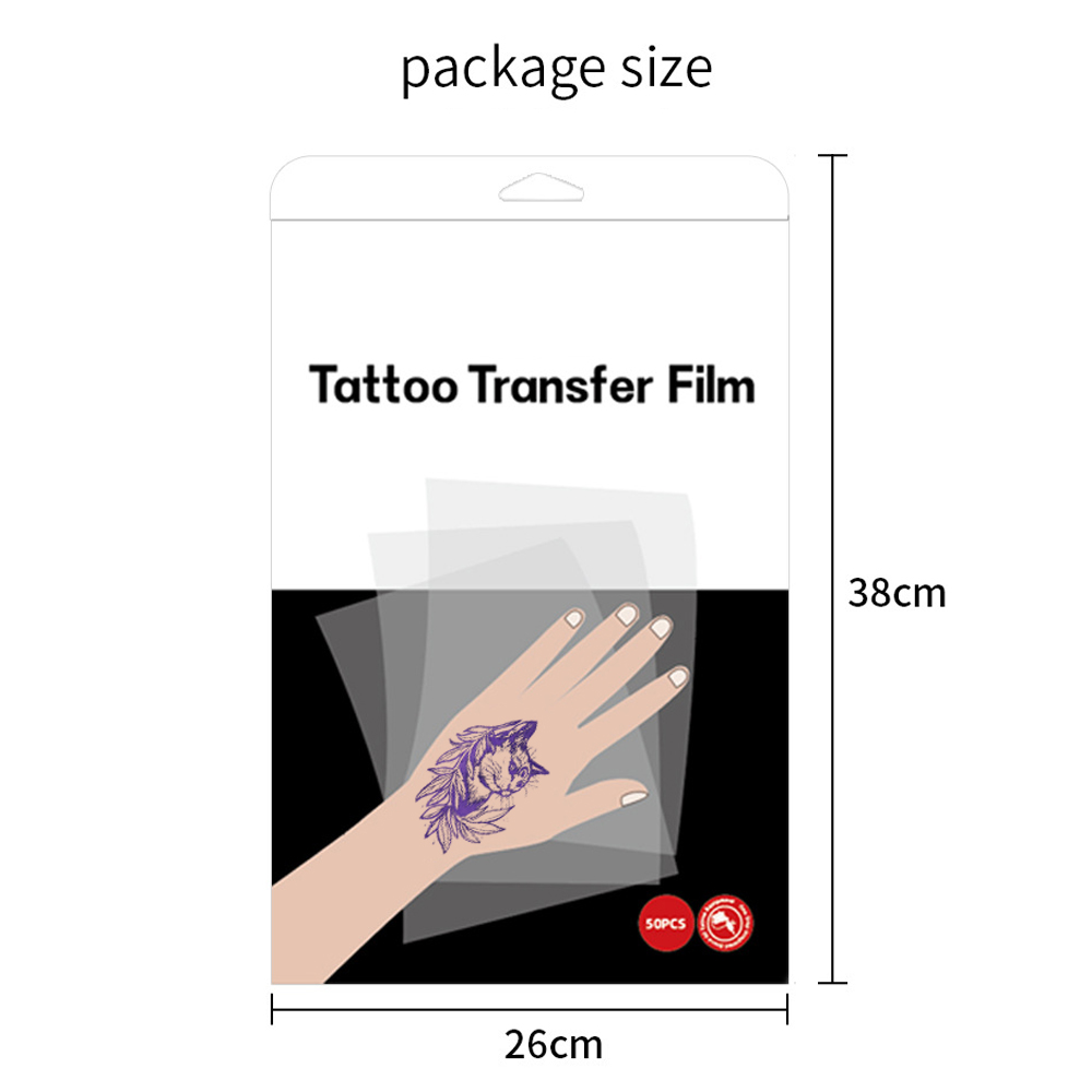 50PCS Transparent Tattoo Trans - огляд і ціна Transfer Paper Carbon