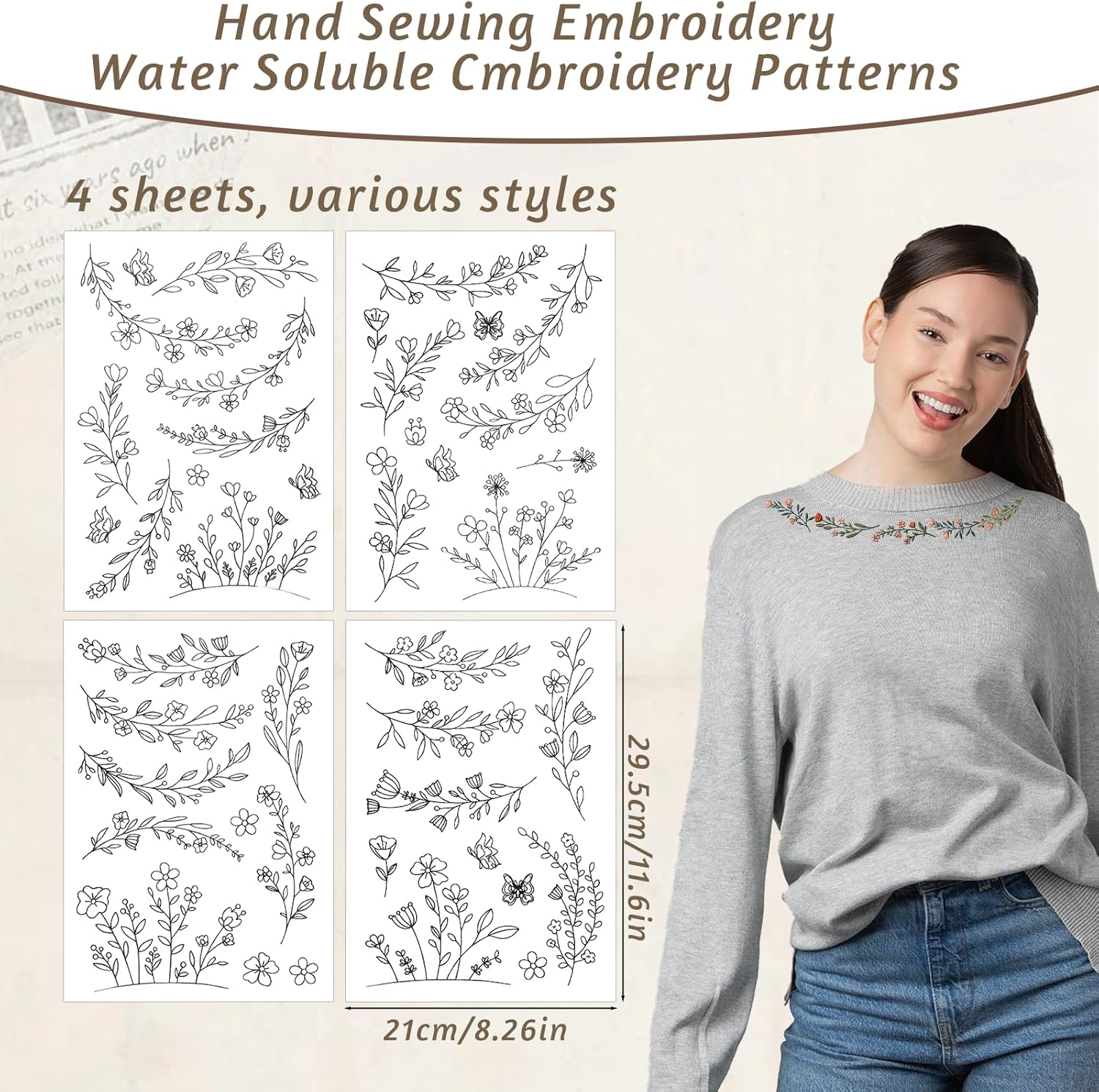Stick & Stitch Water Soluble E - огляд і ціна Embroidery Web