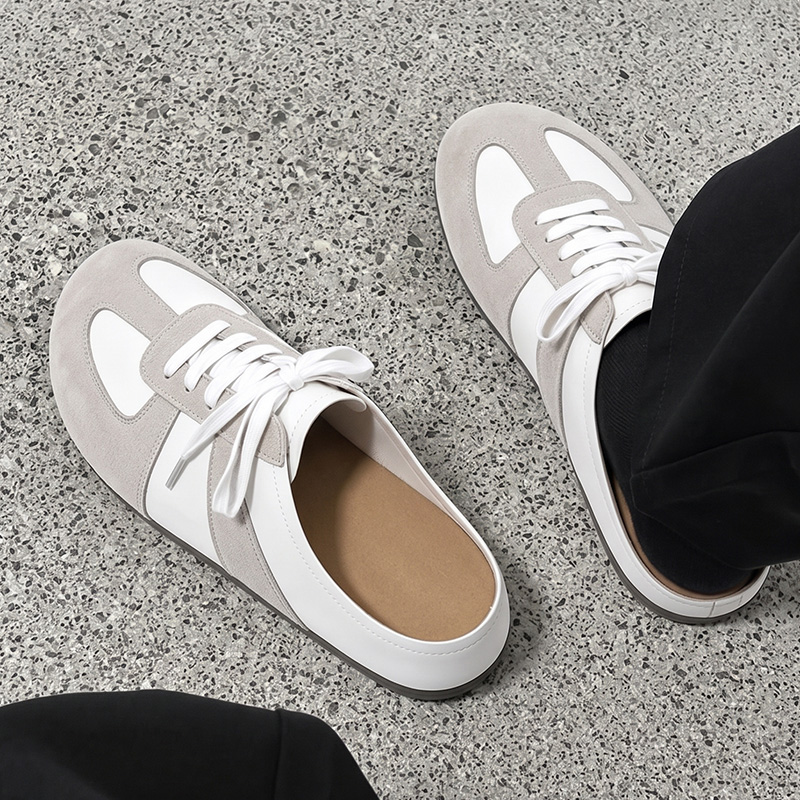 Men's Mule Shoes Sports Round  - огляд і ціна Embroidery Garments