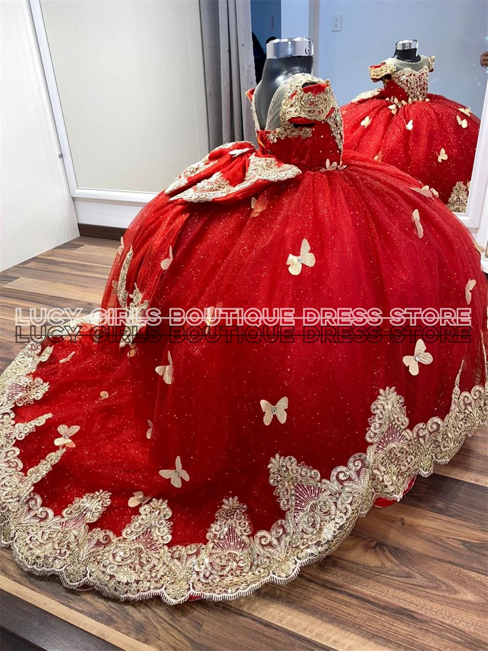 Quality Butterfly Applique Lov - огляд і ціна Embroidery Yellow Dress