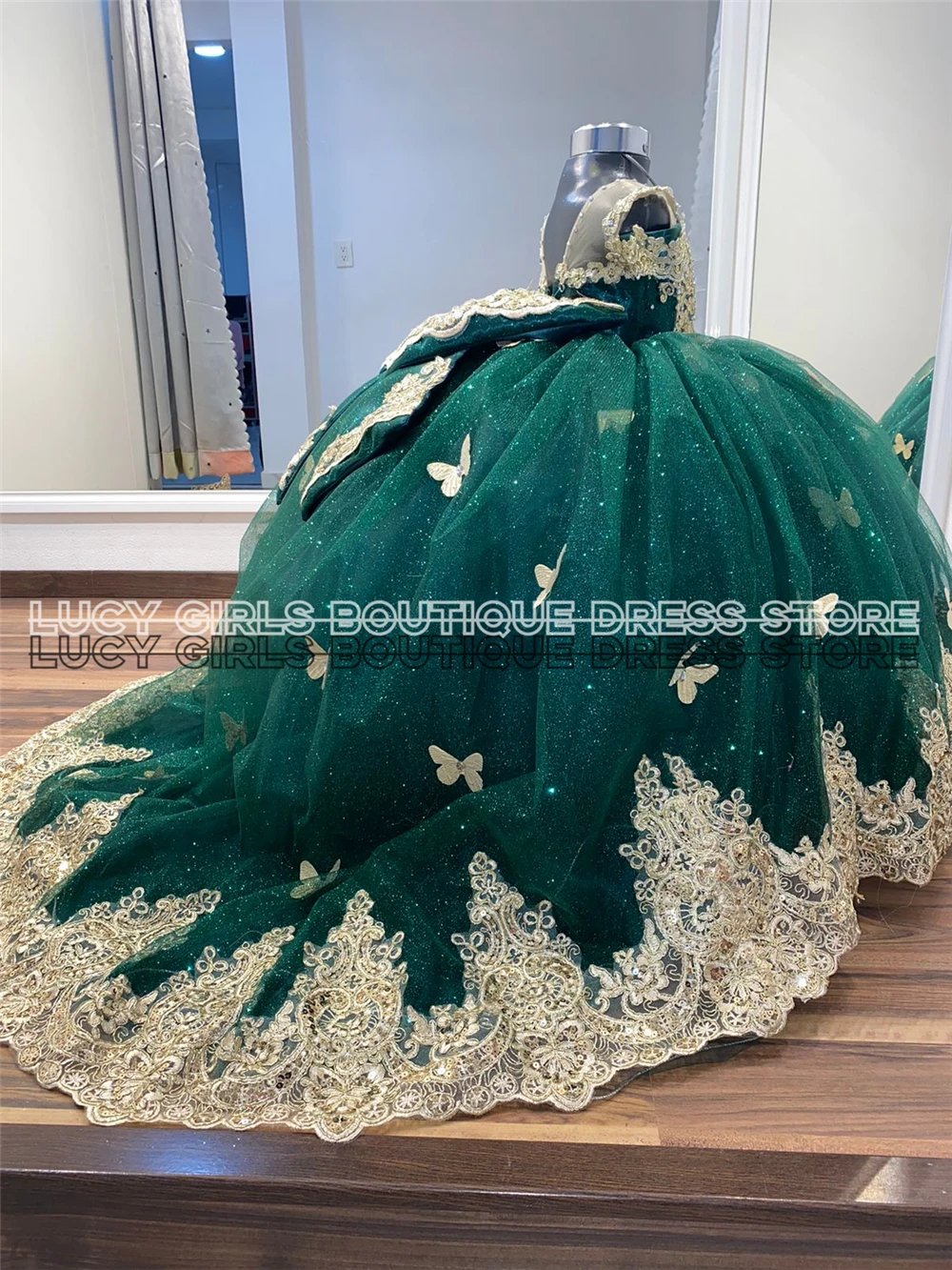 Quality Butterfly Applique Lov - огляд і ціна Embroidery Yellow Dress