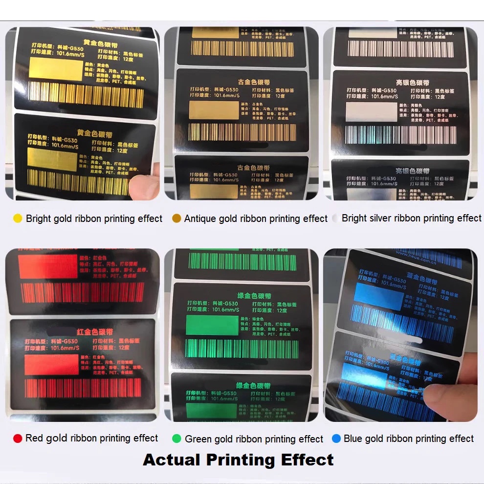 Color Golden Foil Resin Ribbon - огляд і ціна Transfer Paper Carbon