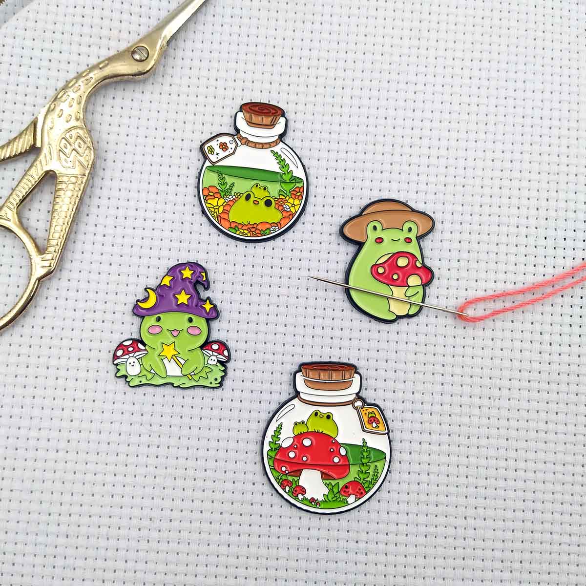 Frog Needle Minder for Embroid - огляд і ціна Needle Minder Magnet