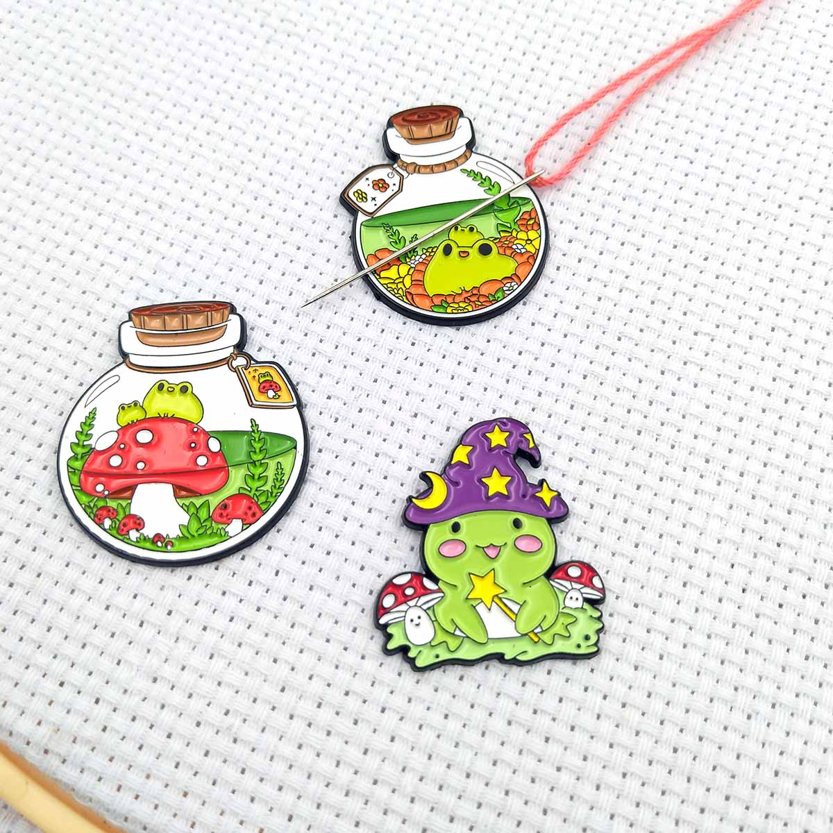 Frog Needle Minder for Embroid - огляд і ціна Needle Minder Magnet