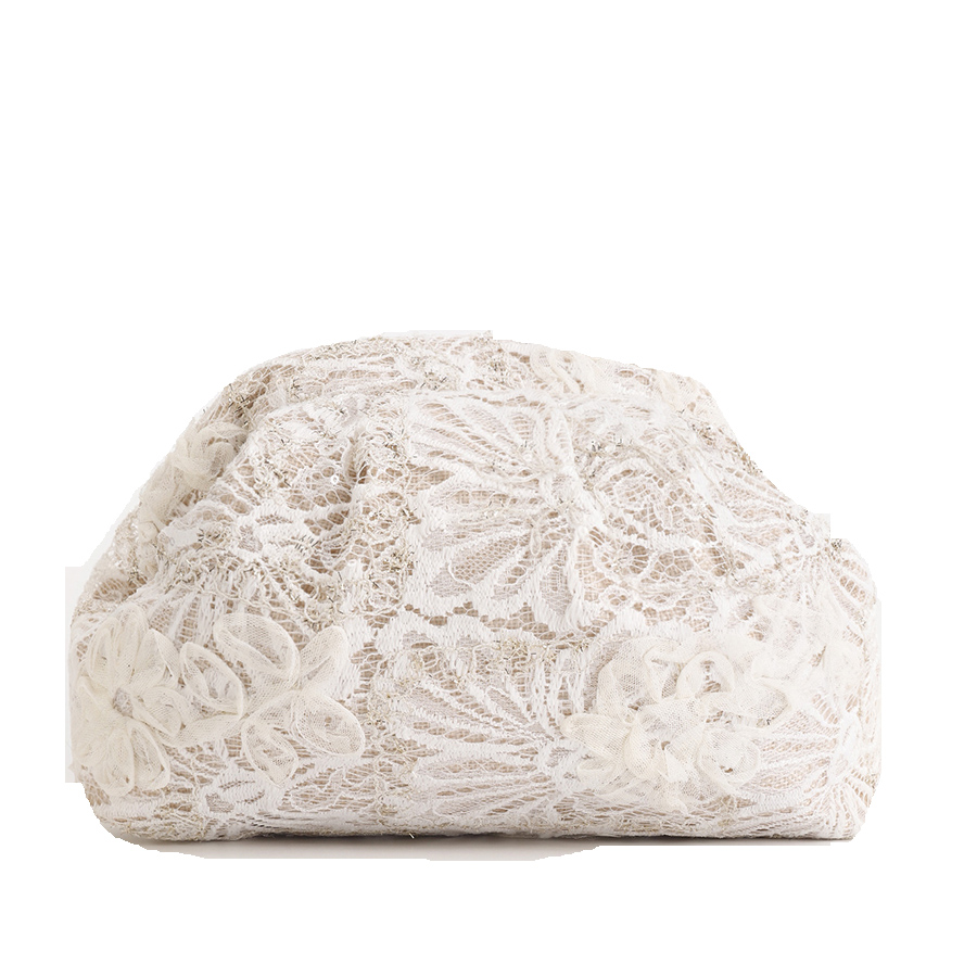 Lace Clouds Clutch Bag,Floral  - огляд і ціна Embroidery Bali