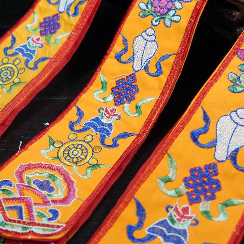 Nepal Handmade Eight Auspiciou - огляд і ціна Embroidery Handicraft