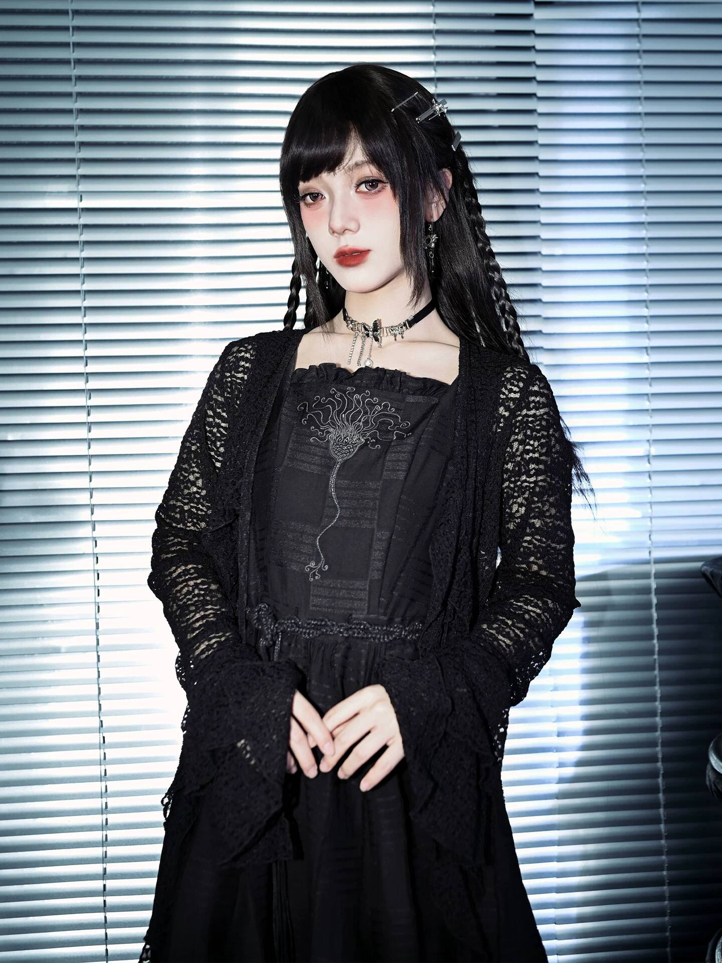 New Crinoid Embroidery Black D - огляд і ціна Embroidery Skirt