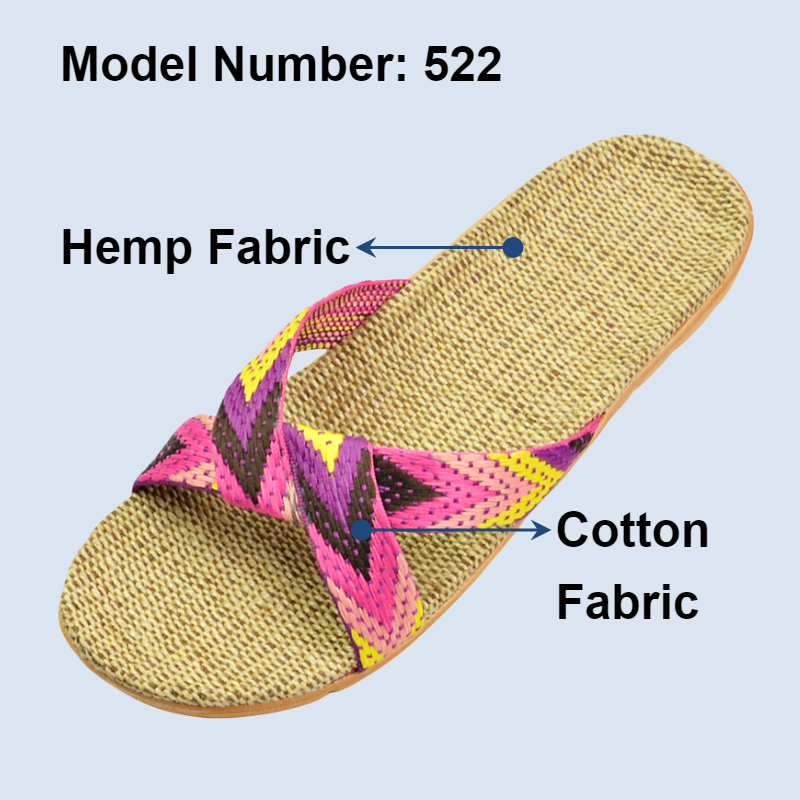 Natural linen slippers summer  - огляд і ціна Linen Fabric Natural