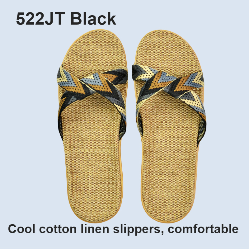 Natural linen slippers summer  - огляд і ціна Linen Fabric Natural