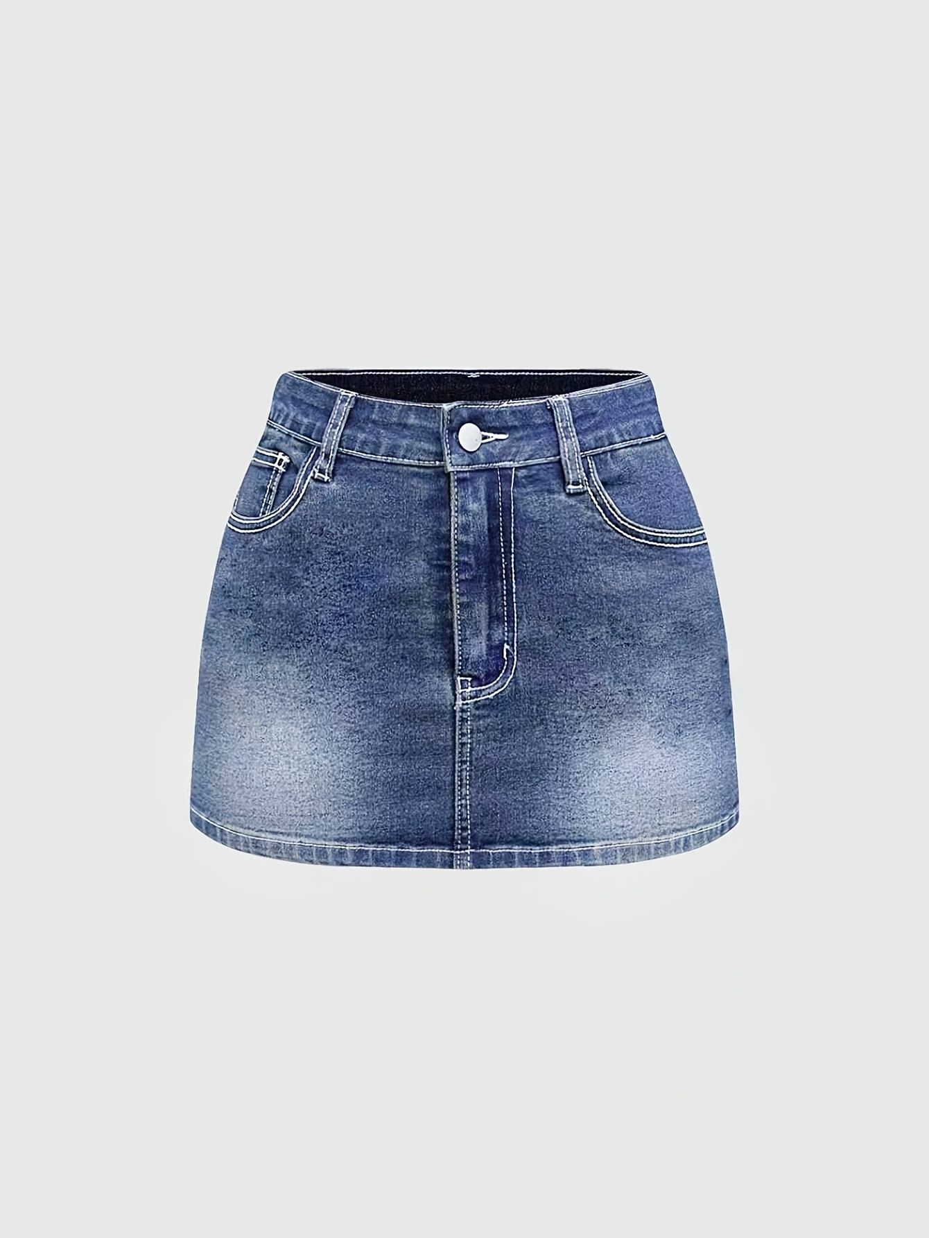 New Fashion Casual High Waist  - огляд і ціна Embroidery Skirt