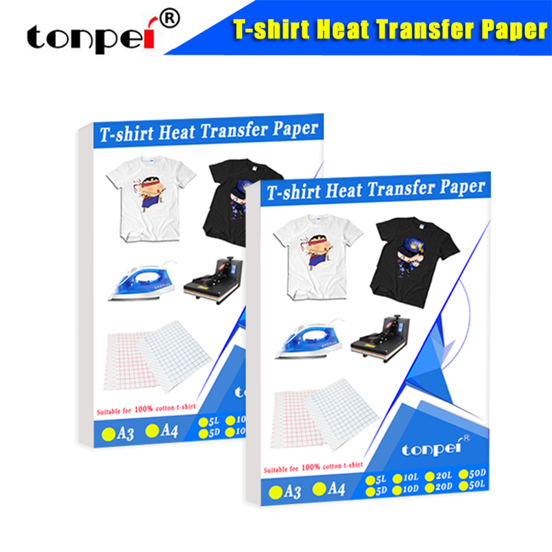 A3 A4 T shirt Heat Transfer pa - огляд і ціна Transfer Paper Carbon