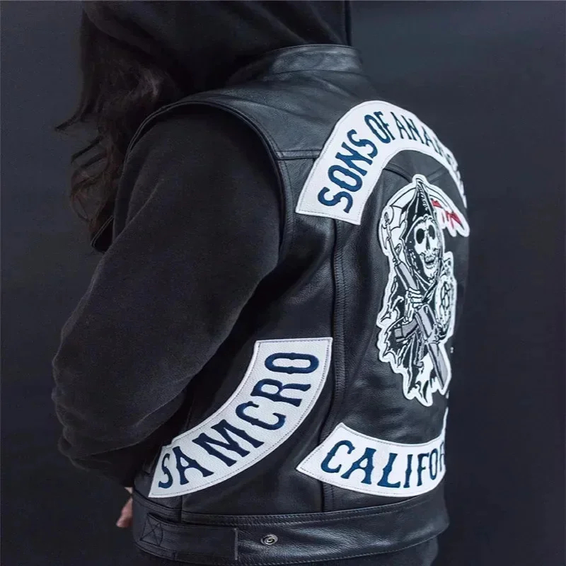 ABC123Leather Men Motorcycle C - огляд і ціна Embroidery Skirt