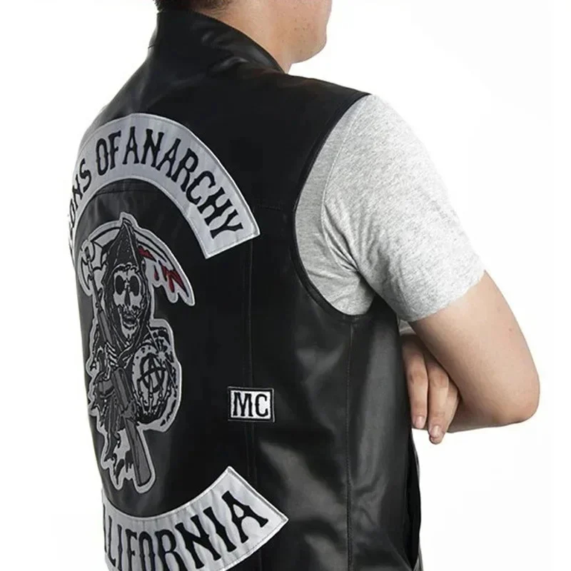 ABC123Leather Men Motorcycle C - огляд і ціна Embroidery Skirt