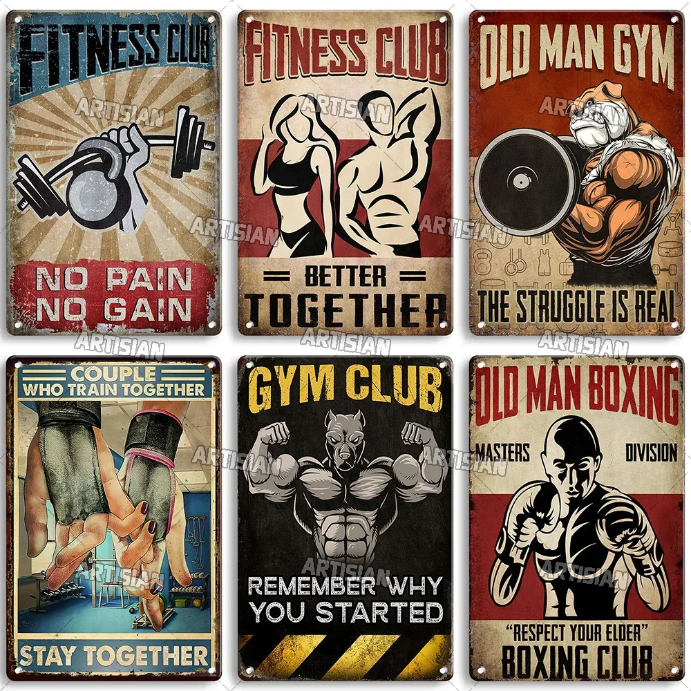 Old Man Gym Club Inspirational - огляд і ціна Embroidery Writing