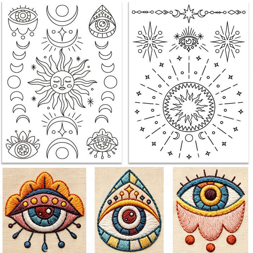 Stick And Stitch Mystical Sun  - огляд і ціна Embroidery Web