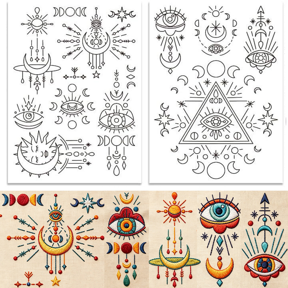 Stick And Stitch Mystical Sun  - огляд і ціна Embroidery Web