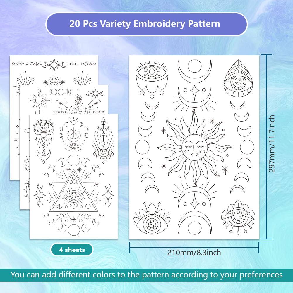 Stick And Stitch Mystical Sun  - огляд і ціна Embroidery Web