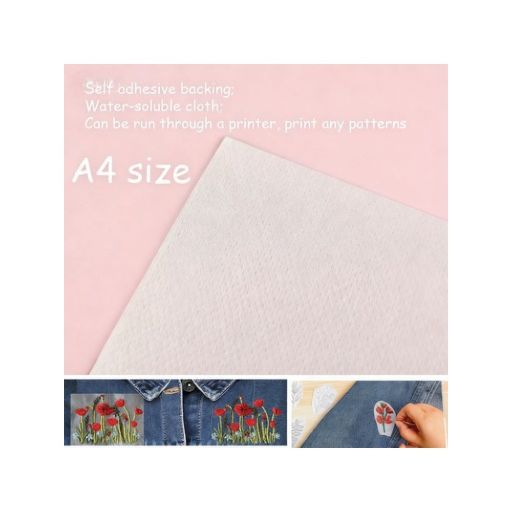 5 sheets A4 Custom Printing Pr - огляд і ціна Embroidery Web