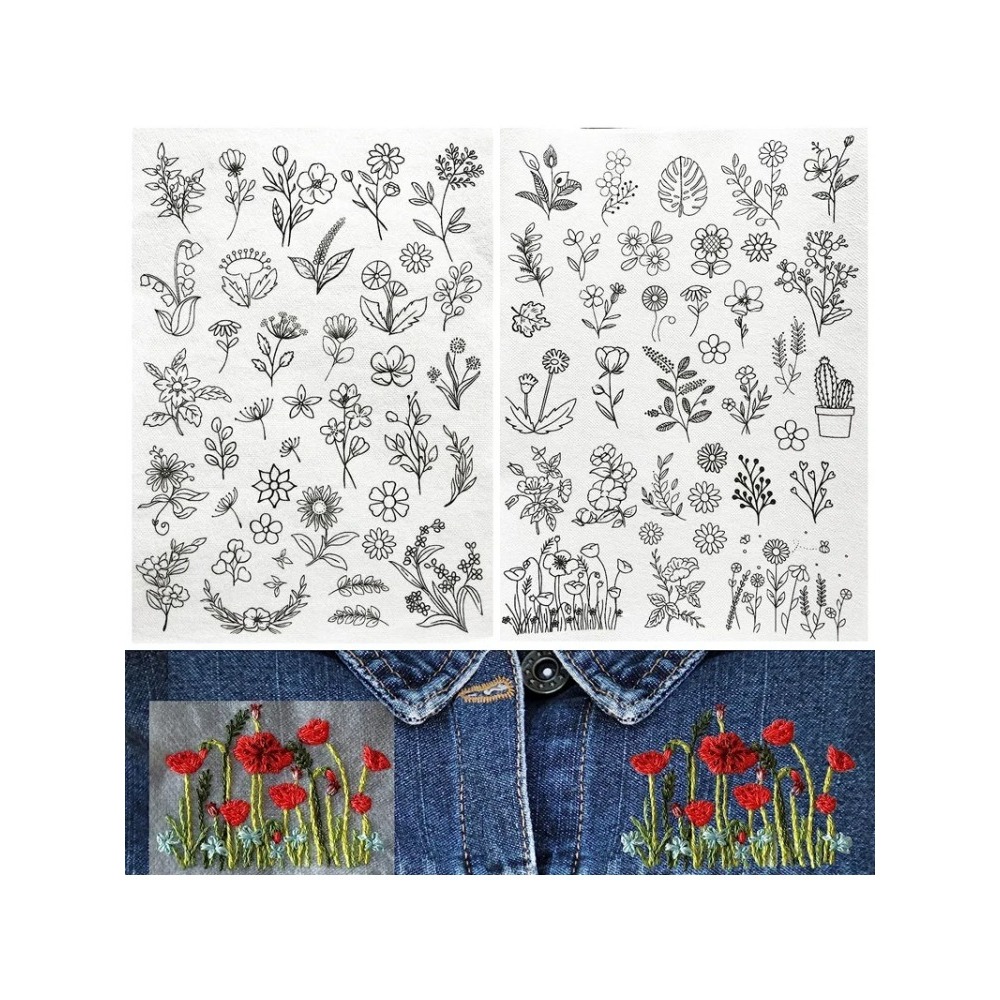 5 sheets A4 Custom Printing Pr - огляд і ціна Embroidery Web