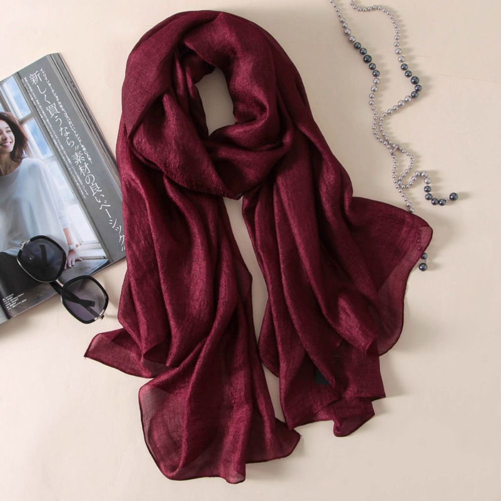 Linen Women Plain Scarf Fashio - огляд і ціна Linen Fabric Natural