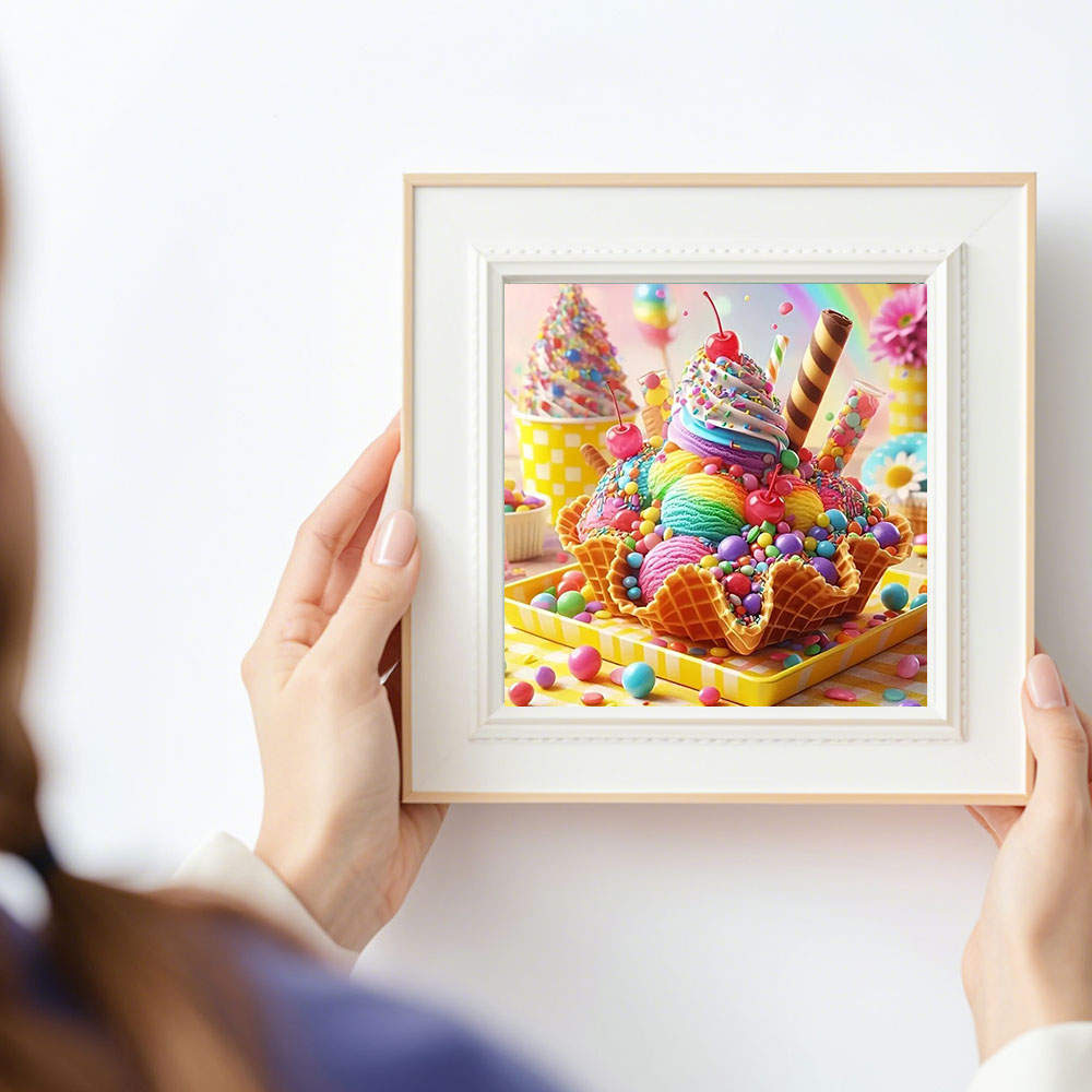 HUACAN 1pcs Diamond Painting I - огляд і ціна Embroidery Cream