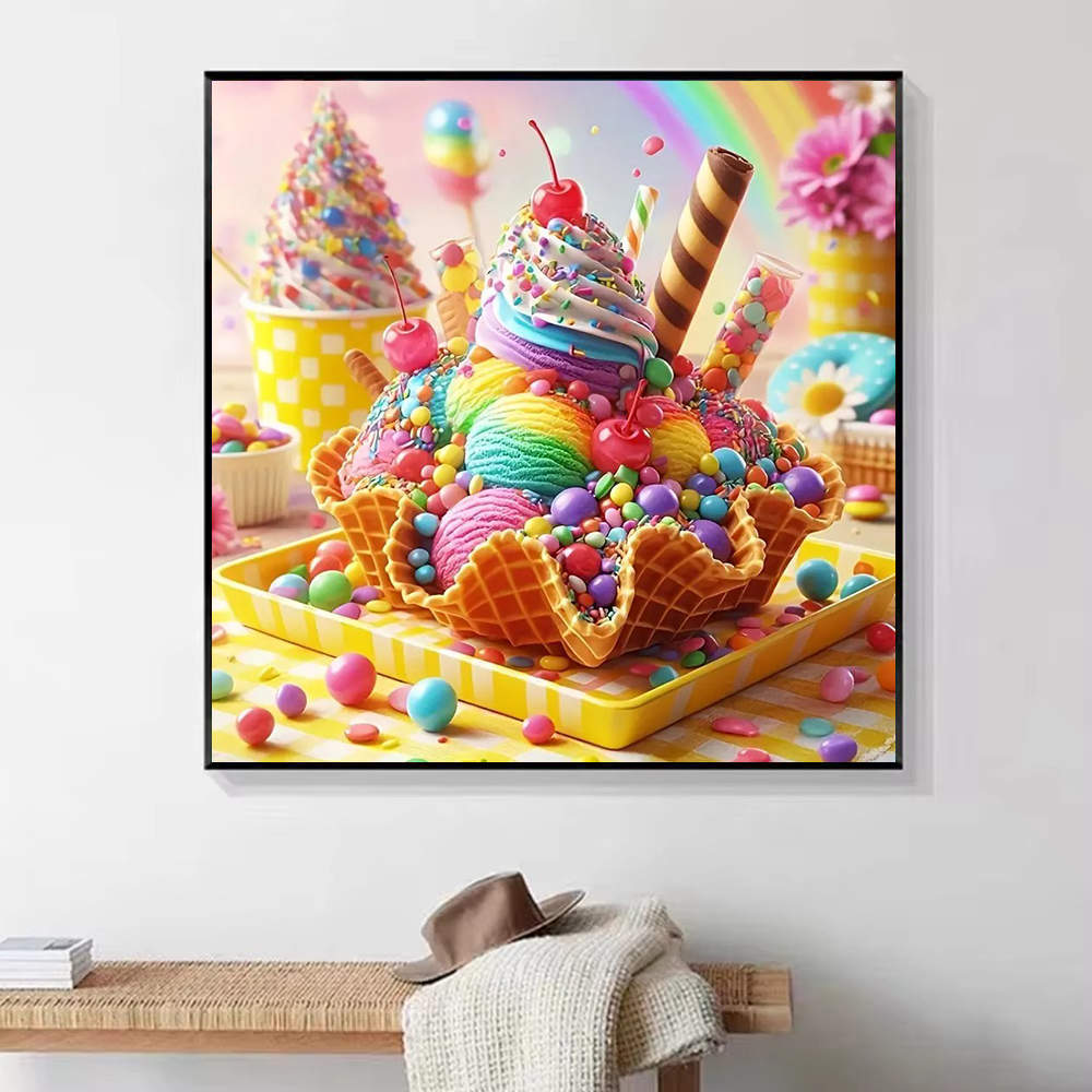 HUACAN 1pcs Diamond Painting I - огляд і ціна Embroidery Cream