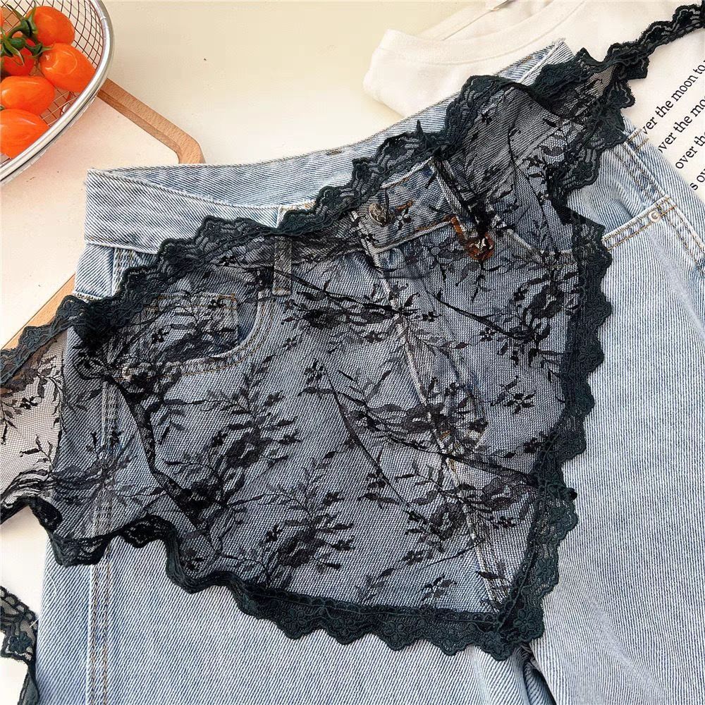 Harajuku Y2K Triangle Apron Em - огляд і ціна Embroidery Skirt