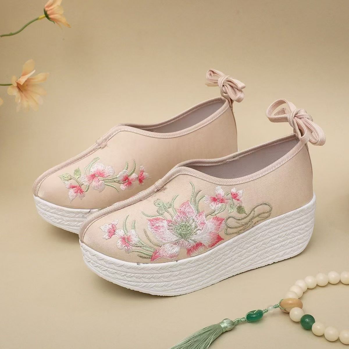 Woman Ethnic Style Wedges Embr - огляд і ціна Embroidery Skirt